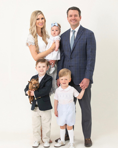 Family Photo of Dr. Charles R Simpson IV at Stonebriar Facial & Oral Surgery